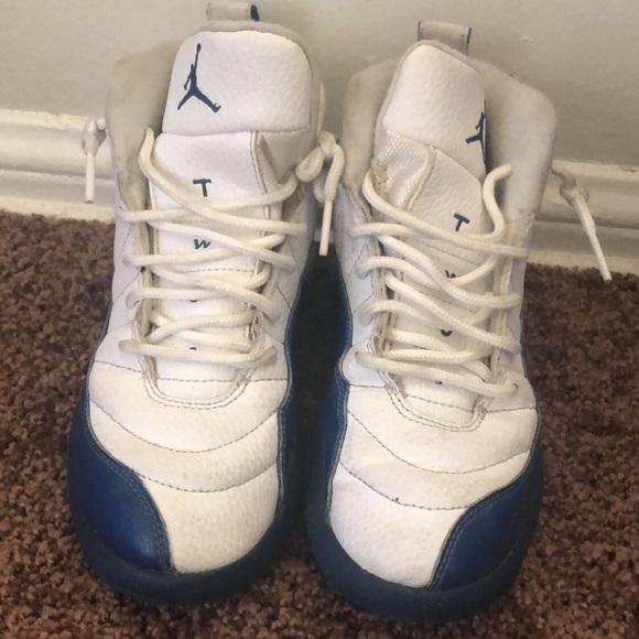 royal blue and white 12s
